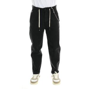 PANTALACCIO CON PINCES NERO